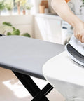 Extra Wide Ironing Board Cover And Pad For 49 By 18 Inch Boards Heavy Duty Four Layer Silicone Coated Cotton Surface
