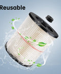 Replacement Red Stripe Cartridge Filter For 9 17816 Shop Vac And Larger Vacuums Fits 5 To 32 Gallon Wet Dry Vacs 2 Pack