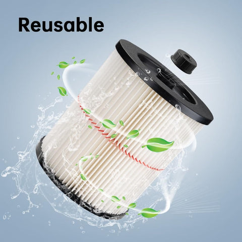 Replacement Red Stripe Cartridge Filter For 9 17816 Shop Vac And Larger Vacuums Fits 5 To 32 Gallon Wet Dry Vacs 2 Pack