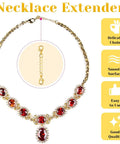 Go-To Gold Jewelry Extenders Set For Necklaces, Bracelets, And Anklets, 10 Pieces in assorted sizes, stainless steel chain extenders