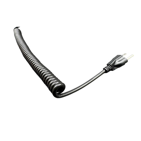 Replacement Electric Pallet Jack Charger Cable For Big Joe E25 EZ30 E30 D40 EZ40 P33 T40 M22 S30 Stackers, coiled heavy duty power cord.