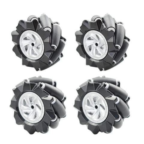 97mm mecanum wheels for AGV robots with couplings