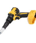 Heavy Duty Cordless Rivet Gun With Brushless Motor Delivers 2248 Lbs Of Raw Power And Fast Automatic Function Featuring Built Led Light, Auto Reverse Mode, And Compact Portable Design For Professional Job Site Metalworking Projects Without Cord Hassle.
