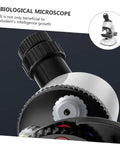 Kid Friendly Rotating High Definition Microscope For Boys And Girls Battery Not Included Educational Science Microscope Set