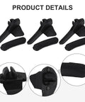 Plastic Insert Tire Demount Head Guard Wheel Side Protector Kit 20Pcs Black Rim Protection For Tire Changer setup close-up