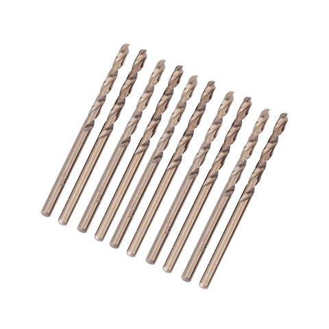 HSS M35 Cobalt Twist Drill Bits Set 4mm Pack Of 10 For Stainless Steel And Hard Alloys Pro Grade Precision Cutting Bits With 135 Degree Split Point