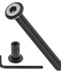 Hella Sturdy Furniture Assembly Replacement Fasteners Includes Slick Tight Barrel Nuts And Flat Head Screws With No Sweat Wrench for heavy-duty use.
