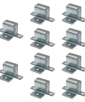 10x Heavy Duty Sofa Spring Clips With Silent Rubber Buckles Stop Creaking Noise Perfect For Repairing Couches, Chairs, Beds, And Car Seats In Style Without Breaking The Bank Today. Silver metal sofa spring clips, 10-pack