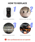 How to replace Shop Grade Pyrotechnic Battery Disconnect Fuse With Pro Removal Tools No Sweat for Tesla Model 3 Y S X.