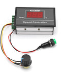 Dope DC Motor Speed Controller With Digital Display And Start Stop Switch, 6V To 60V, 30A PWM For DC Motors device