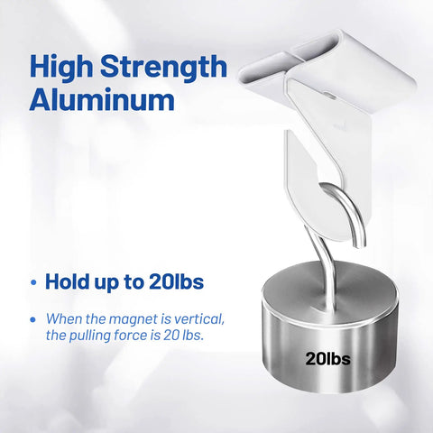 Drop Ceiling Hooks For Hanging, 10 Pairs Aluminum Alloy Ceiling Tile Clips, Ceiling Grid Hangers showing high strength aluminum