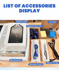 Veterinary Electrosurgical Unit 100W High Frequency ESU for pet surgery accessories including monopolar pencil and bipolar forceps