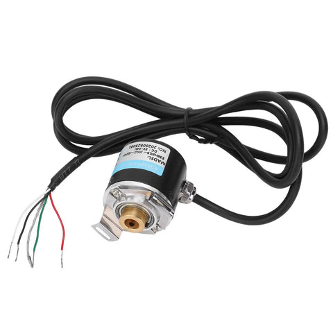 Hollow Shaft Encoder For AB Two-Phase Systems, Rugged Aluminum And Plastic Power Transmission Part For Industrial Machinery, Built Tough