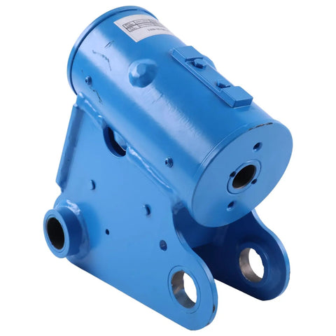 Straight Up Pro Grade Heavy Duty Hydraulic Platform Rotate Actuator Direct Fit Replacement For Genie SX 150 And SX 180 Boom Lifts, blue metal design.