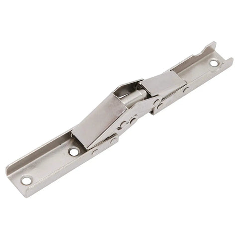 Four Pack Bridge Shaped Cabinet Hinges With Heavy Duty 10kg Capacity, Soft Close, Cold Rolled Steel Plated, Easy Install for Kitchen Cabinets and Wardrobes