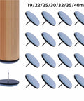 Heavy Duty 100 Pack PTFE Furniture Leg Sliders With Nail In Feet Slide Butter Smooth On Carpet To Protect Hardwood Floors For Tables Sofas Rock Solid Design Built To Last Homes