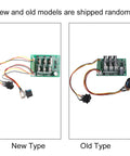 Rock Solid Dc Brushless Motor Controller 15Amp 5 To 36 Volt Speed Driver showing new and old model circuit boards.