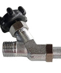 Full Drain Valve And Steam Release Valve With Easy Assembly, Sturdy Construction, Air Bleeder Valve, Threaded Inlet