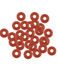 Red Silicone O Ring Set 4.5Mm Od 1.5Mm Id 1.5Mm Width VMQ Seal Gasket Pack Of 30 For Travel Mugs And Small Gadgets High Temp Resistant Leak Prevention