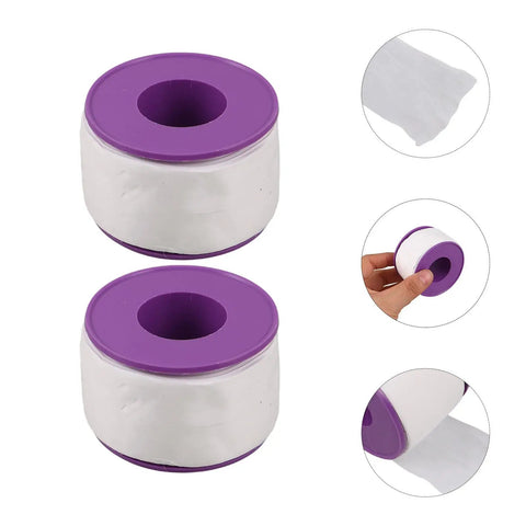 PTFE Thread Seal Tape For Metal Pipes And Threads, Heavy Duty Sealant That Stays Tight At High Temps And Corrosion, Leakproof For Emergency Repairs And Everyday Plumbing Jobs, white roll with purple spool