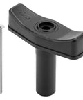Manual Lift Roof Vent Knob Kit for 4000R 5000 RBT and 8000 Series Fantastic Roof Vents with Easy Grip Black Finish