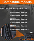 Nissan Maxima Front Left Driver Side Door Lock Actuator Replacement 2016-2021 compatible models list