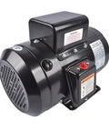 Heavy Duty 5 Hp Electric Compressor Motor Single Phase 208 To 230 Volt 1725 Rpm Reversible Drive Unit with Odtf enclosure.