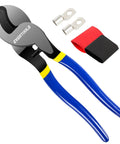 Rock Solid Heavy Duty Cable Cutter For Thick Battery Copper And Aluminum Wires With Ergonomic Comfort Grip and high leverage design.