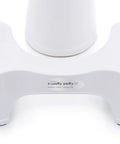 Original Bathroom Toilet Stool Set With 7 And 9 Inch Heights In White Doctor Recommended For Natural Squat Posture single white stool