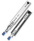 Heavy Duty Locking Drawer Slides 10 To 60 Inch Travel, 250 Lb Load Capacity, Quiet Smooth Glide With Ball Bearing And Roller System, Rust Resistant Electroplated And Powder Coated Finish, Durable Steel Construction for cabinets