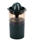 Asixxsix Portable Electric Citrus Juicer In Dark Green 400ml Cordless Handheld Fruit Press Machine with clear cup
