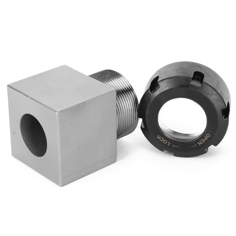 ER32 Collet Block Chuck For Lathe And CNC Engraving Machines, Built Tough Pro Grade Hardened Tool Steel, High Precision And Quick Setup