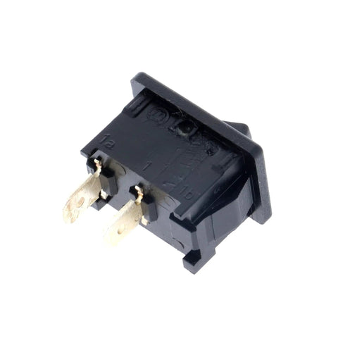 Premium Oem On Off Toggle Switch Assembly Replacement For Flex 230 Rotary Hammer Tools, black plastic switch with metal pins.