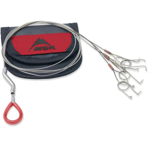 WindBurner Camping Stove Hanging Kit 1 L with cables and hooks, durable for climbing and mountaineering, with storage pouch