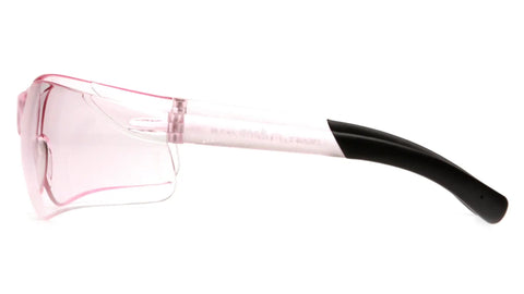 Mini Ztek Safety Glasses With Kickass Scratch Resistant Pink Polycarbonate Lenses And Non Slip Rubber Temples For A Hella Comfy Universal Fit Ansi Z87 Rated Heavy Duty Eye Protection That Will Keep Your Peepers Safe On The Job