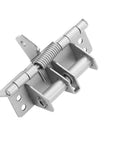 Hella Sturdy Automatic Self Closing Door Hinge Spring Loaded Cabinet Hardware With 90 Degree Precision Alignment Easy Mount Smooth Operation