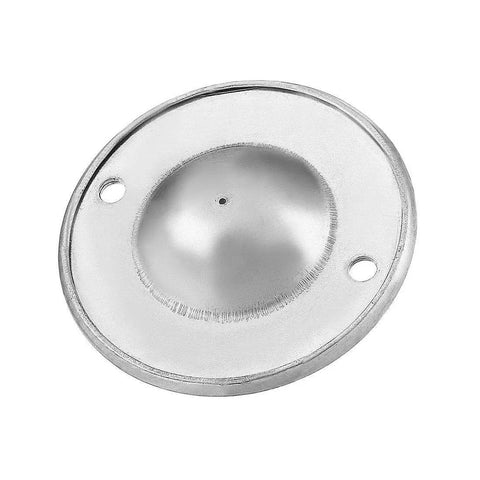 Top Notch Carbon Steel Ball Casters 1 Inch Diameter Heavy Duty 10 Pack Flange Roller Wheels With 5mm Mounting Holes metal flange with holes.