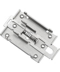 Two Pack 35mm Rail Mount Bracket Kit For Solid State Relays With Screws DIN Heatsink Compatible Fixed Power Switch Rail Clip Holders Heavy Duty Metal Mounting Solution, metal brackets with screws and spring