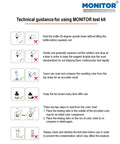 Instructions for using pH Test Kit 4.5 To 9.5 For Freshwater And Saltwater Aquariums Aquaculture Ponds Groundwater Drinking Water Pool Soil And Hydroponics With 400 Tests Easy To Use Accurate Water Quality Monitor.