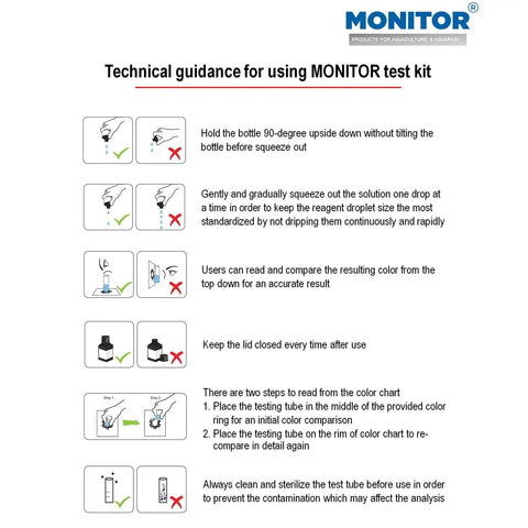Technical guidance for using Dead On Accurate Dissolved Oxygen Test Kit for water testing accuracy in aquariums and ponds.
