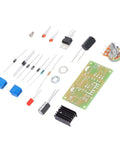 Built Tough Lm317 Adjustable Regulated Power Supply Kit With Ac Dc Input And 2200Uf Filter Cap In Rugged Abs Box components layout