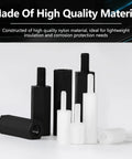 Must Have Nylon Hex Standoff Kit M2 M3 Female And Male Spacers for PCB Drone Prototyping and Computer Circuit Boards Plastic Threaded Spacers Includes White M2 120Pcs And Black M3 180Pcs in Storage Box 300Pcs featuring nylon spacers.