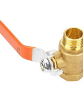 Heavy Duty Brass Ball Valve Half Inch Male And Female Threaded Plumbing Fixture With Hella Reliable Shutoff Control That Keeps Water Systems Snug And Completely Drip Free
