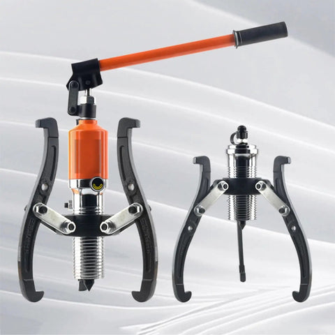 50 Ton Hydraulic Bearing Puller Tool Kit For Auto Industrial And Machinery Gear And Pulley Removal Pro Grade Heavy Duty