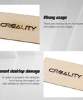 Creality honeycomb laser bed with aluminum panel for laser engraver, 19.7 x 19.7 inches