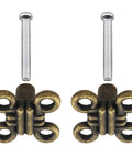 Level Up Your Home Decor With These Hella Durable Antique Bronze Cabinet Knobs And Drawer Pulls Featuring Rustic Industrial Style Corrosion Resistant Finish And Included Screws, showcasing 27mm square knobs and screws.