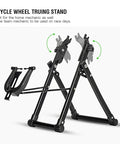 Foldable Bicycle Wheel Truing Stand For 16 To 29 Inch Wheels Front And Rear Rim Truing Stand Diy Bike Repair Tool 700C Compatible
