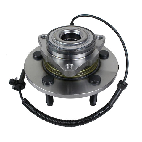 Front Wheel Hub And Bearing Assembly For 2006 2007 2008 Dodge Ram 1500 With 5 Lug And ABS Sensor Front Position Replacement