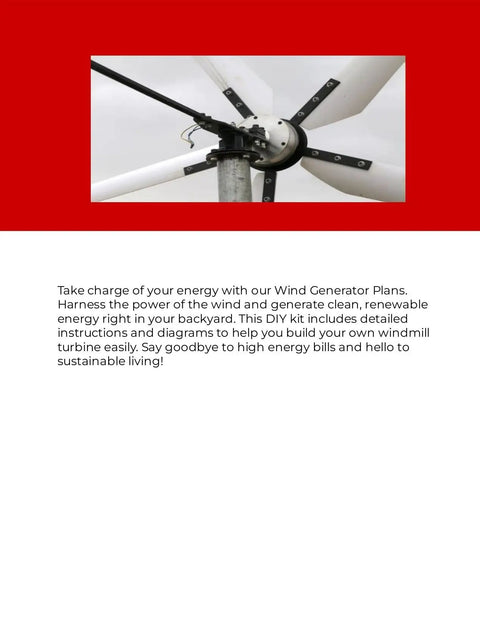 Close-up of wind turbine blades from DIY Wind Turbine Plans For Home Power With Hands On Guide Step By Step Windmill Build Kit