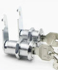 Cabinet Cam Lock With Two Keys For Tool Box Locker Drawer And Furniture Doors 25mm HJ05 Heavy Duty Locking Latch top view